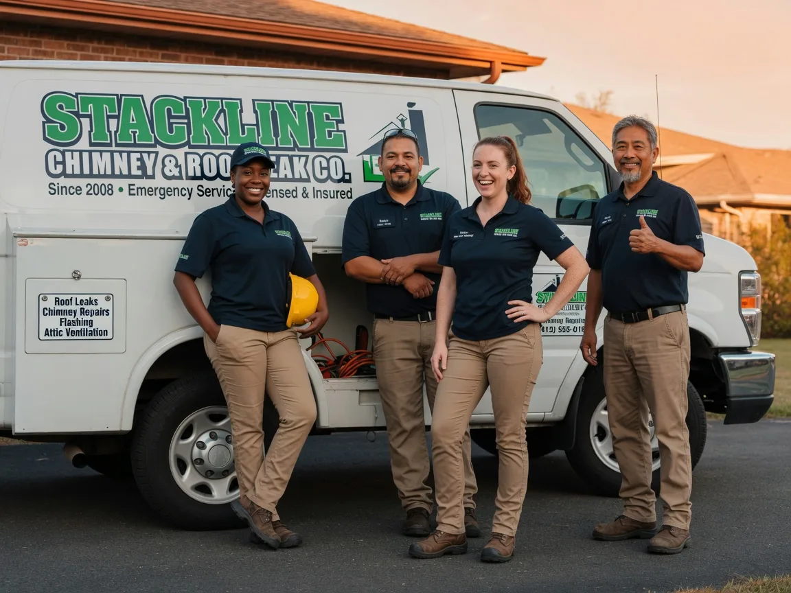 Chimney flashing repair company in Ivanhoe, TX